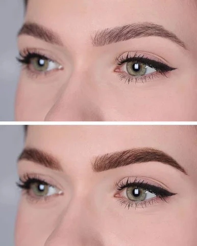 ombre brows